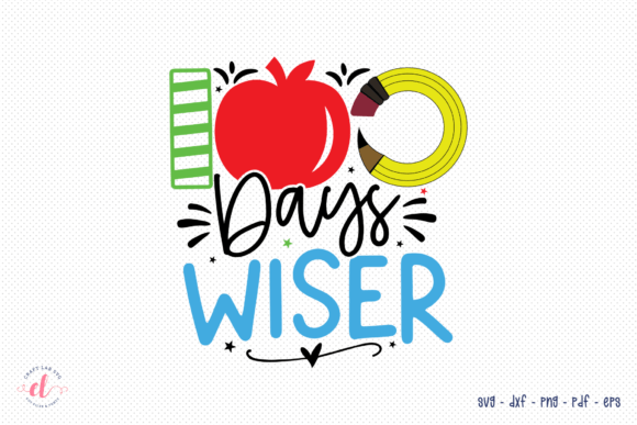 100 Days Wiser SVG: An Embroidery Designer's Review