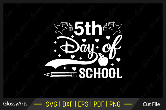 5th Day of School SVG: An Embroidery Designer's Review