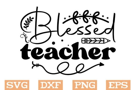 Blessed Teacher SVG: An Embroidery Design Review