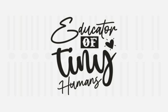 Educator of Tiny Humans SVG: An Embroidery Review