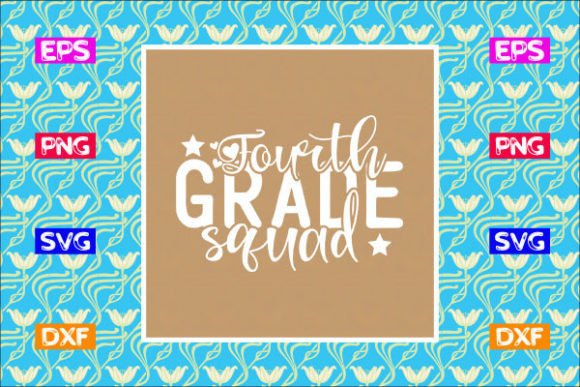 Fourth Grade Squad SVG: An Embroidery Review