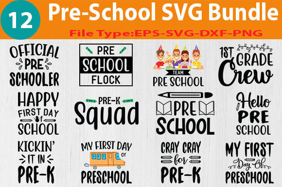 Pre-School SVG Design Bundle: A Stitch Test Review