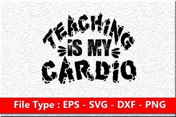 Teacher SVG Design: Teaching Is My Cardi Review