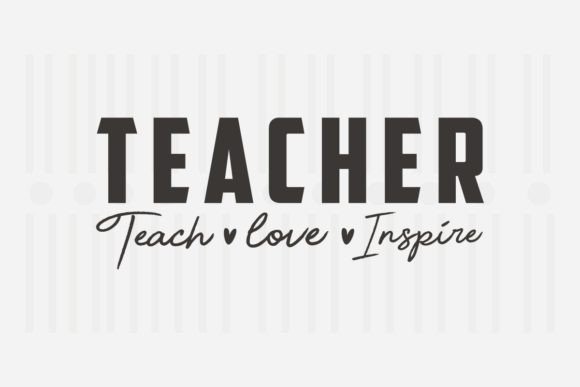 Teacher Teach Love Inspire SVG: An Embroidery Review