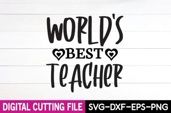 World's Best Teacher SVG Design Review